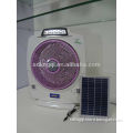LW-9 12'' rechargeable emergency light fan/light DC motor fan AC household fan